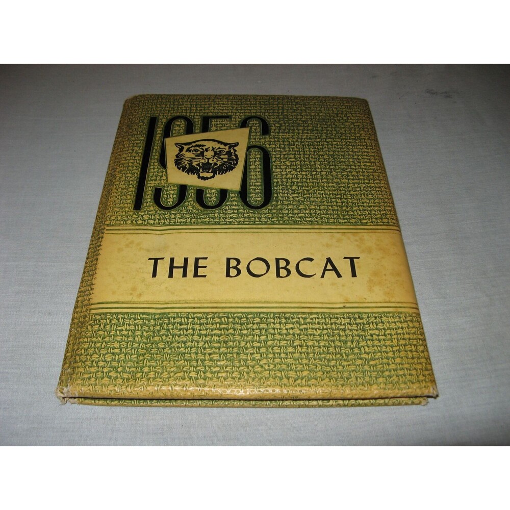 1956 The Bobcat Corning Arkansas HS High School Yearbook Annual HEAVILY SIGNED
